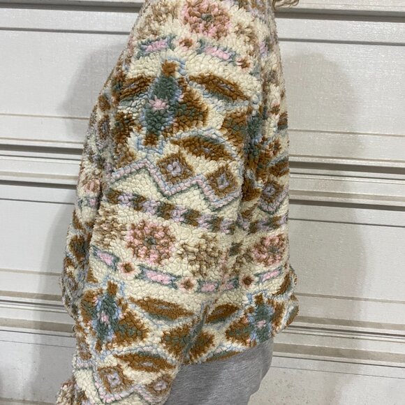 Pull & Bear Fleece Jacket - Picture 2 of 2